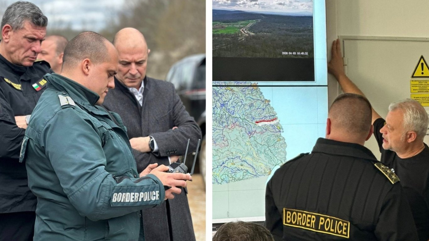 Високотехнологичен щит за границата: Гранична полиция разкри новия си арсенал от дронове