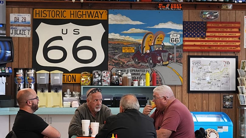 The Cozy Dog Drive In diner in Springfield, Illinois