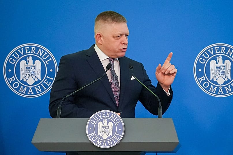 Премиерът на Словакия Роберт Фицо
