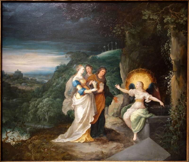 Angel At Jesus' Tomb