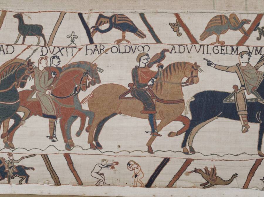Bayeux Tapestry Scene