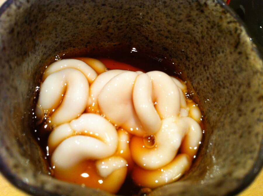 Bowl Of Shirako In Japan