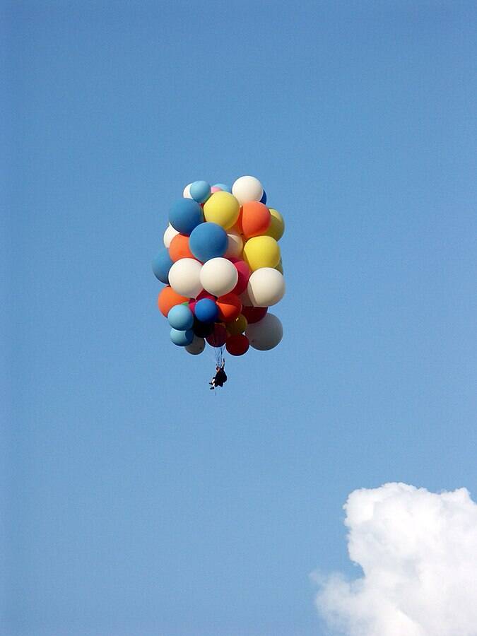 Cluster ballooning