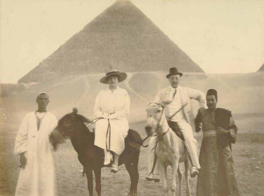 European tourists in Egypt