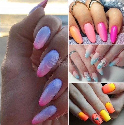 Магията на преливащите цветове: Защо градиентът е абсолютният господар на летния маникюр