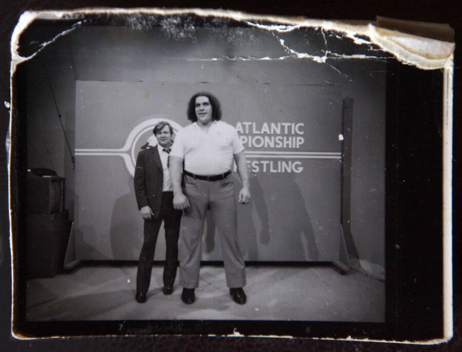 George Scott And Andre The Giant