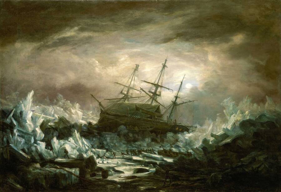 HMS Terror In The Arctic