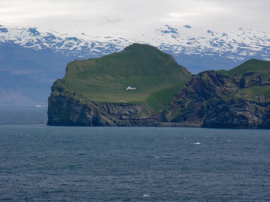 Icelandic Island Of Ellidaey