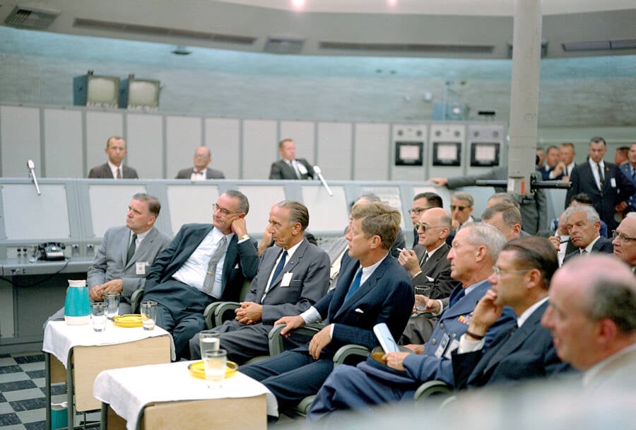 John F. Kennedy At Cape Canaveral