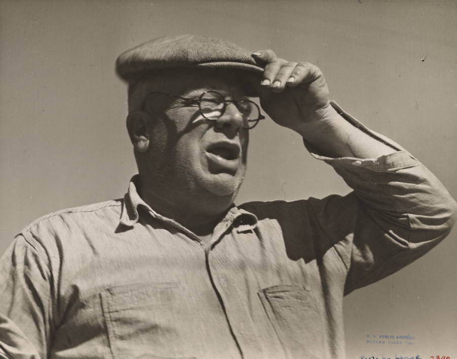 Man With Glasses Hat