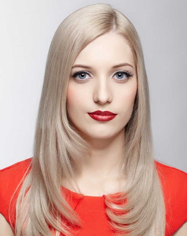 красива руса коса