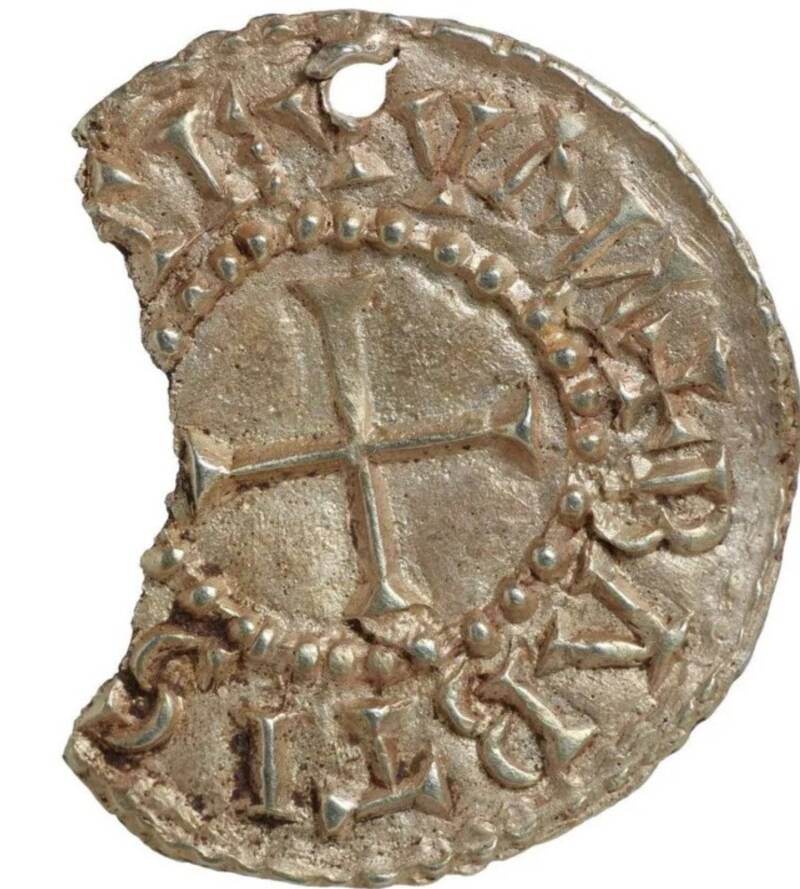 Back Side Of Coin Pendant