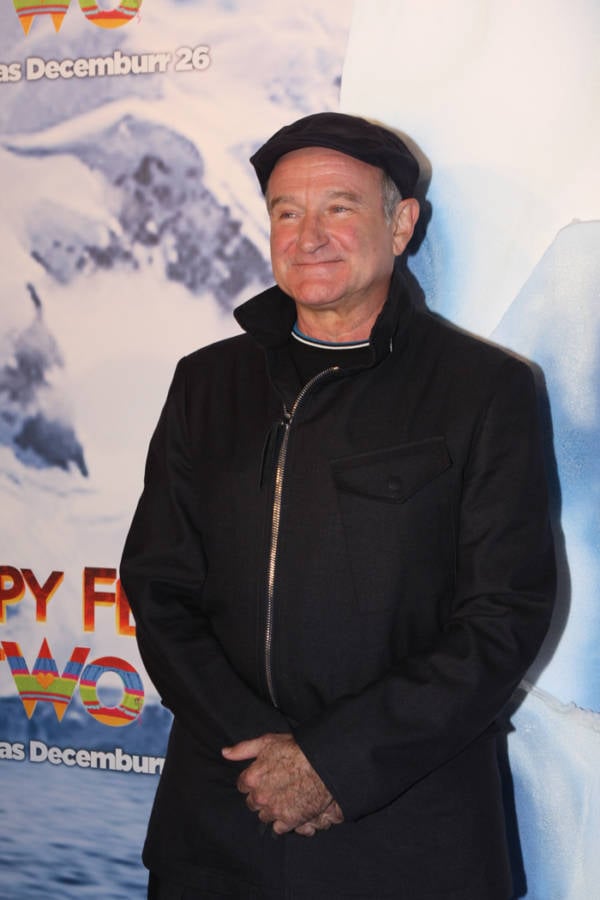 Робин Уилямс на премиера