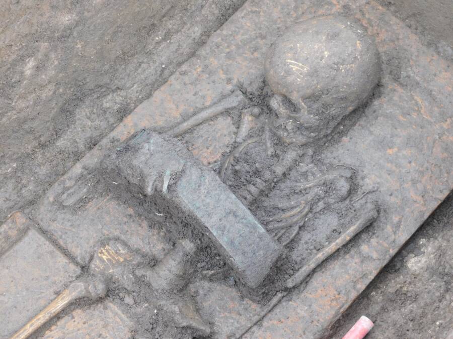 Samnite Child With Bronze Belt