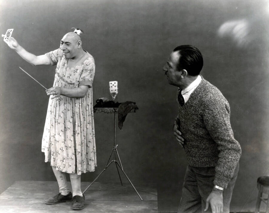 Schlitzie With Another Actor