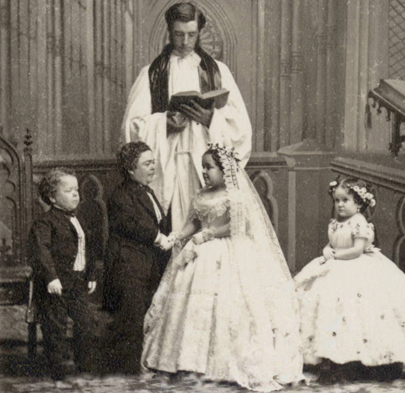 Сватбата на Генерал Том Тъмб в Ню Йорк, февруари 1863 г.