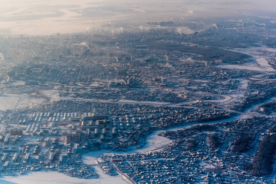 Якутск през зимата