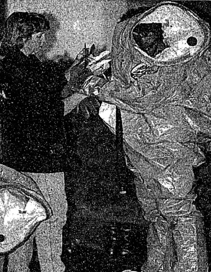 Hazmat suit