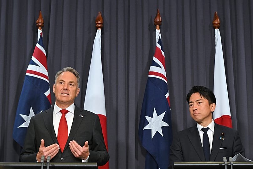 Japan's Defence Minister Koizumi Shinjiro