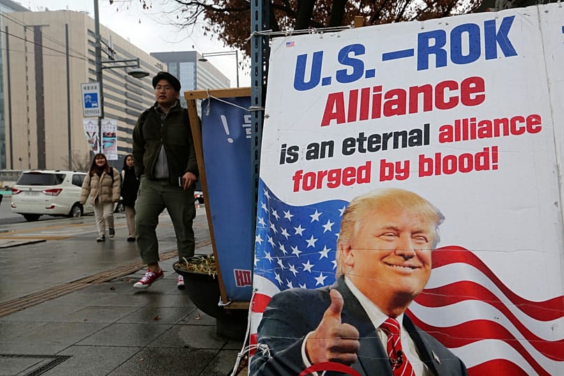 US-South Korea alliance poster