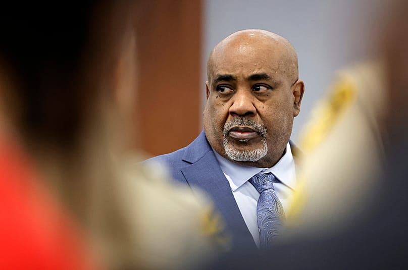 Duane Davis in court