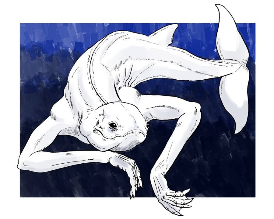 Artist Depiction Of The Ningen