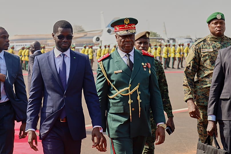 The Transitional President of Guinea-Bissau, General Horta Inta-A-Na Man