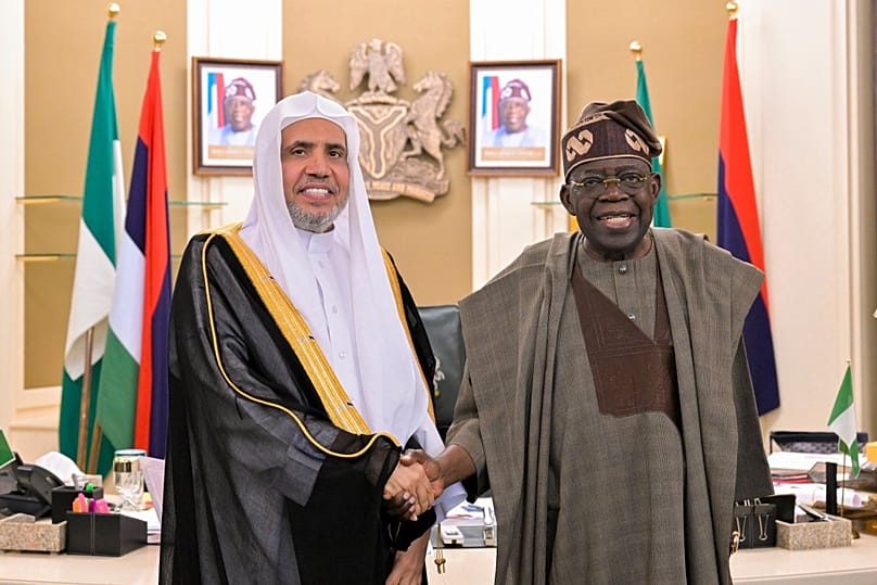 President Bola Ahmed Tinubu and Sheikh Al-Issa