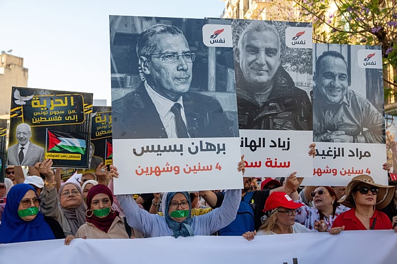 Протести в Тунис срещу президента Кайс Саид