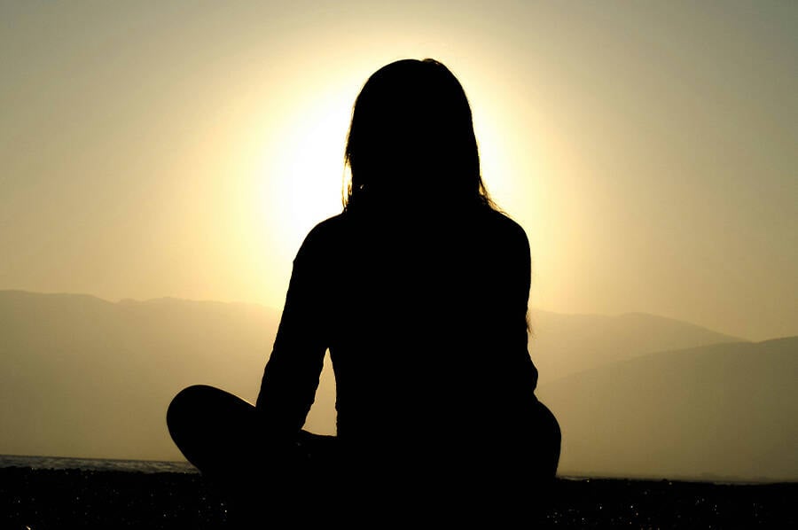 Woman Meditating