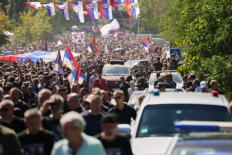 Погребението на Ратко Младич в Белград