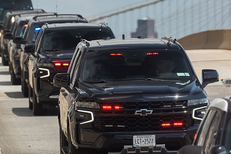 Nicolas Maduro motorcade