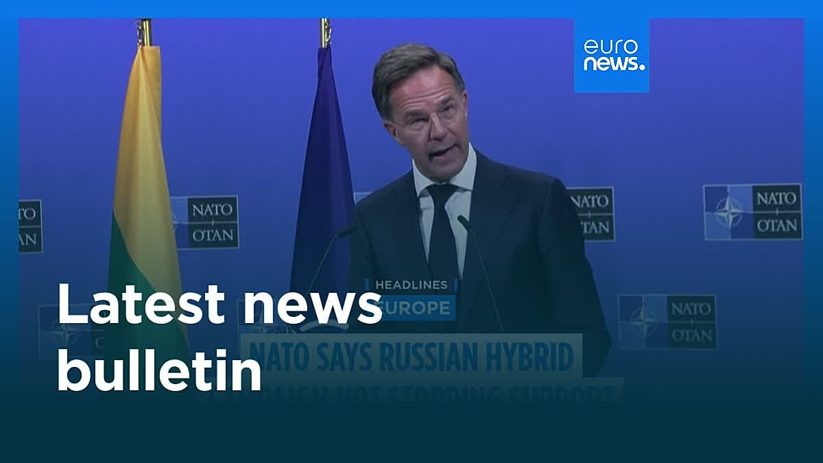 Европейският поглед към света: Обедният информационен обзор на Euronews