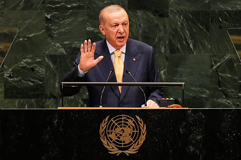 Turkey's President Recep Tayyip Erdoğan