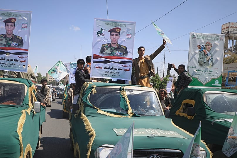 Houthi funeral procession