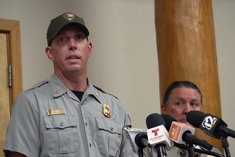 Dave Black, an incident commander at Grand Canyon National Park