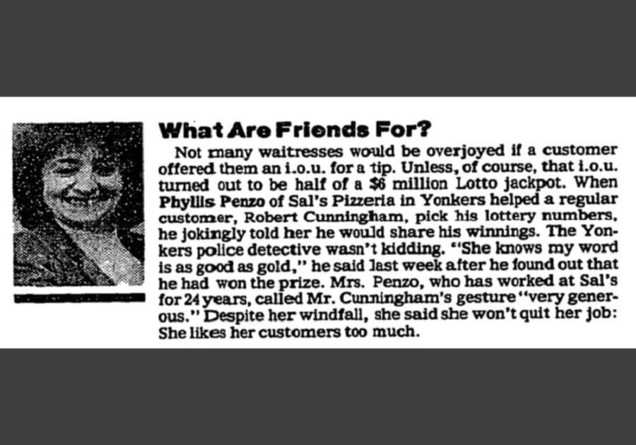 Phyllis Penzo In The New York Times