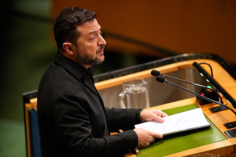 Володимир Зеленски пред Общото събрание на ООН