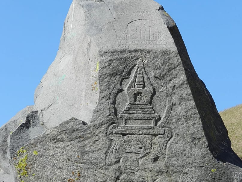 Уникален будистки паметник