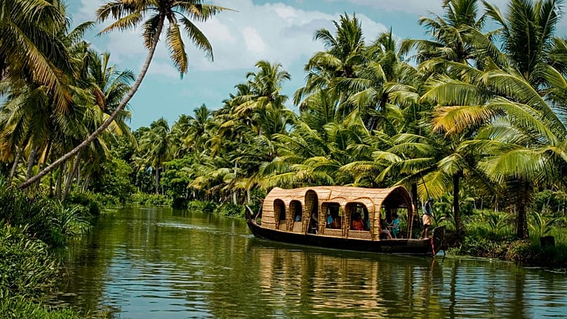 Kerala is famed for its tea-covered hills, palm-fringed backwaters, golden-sanded beaches and stunning waterfalls