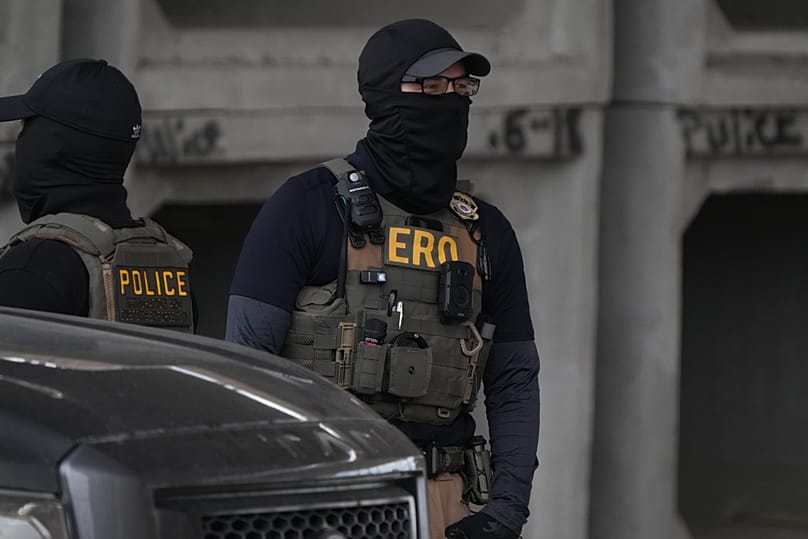 Officer at the scene of a shooting
