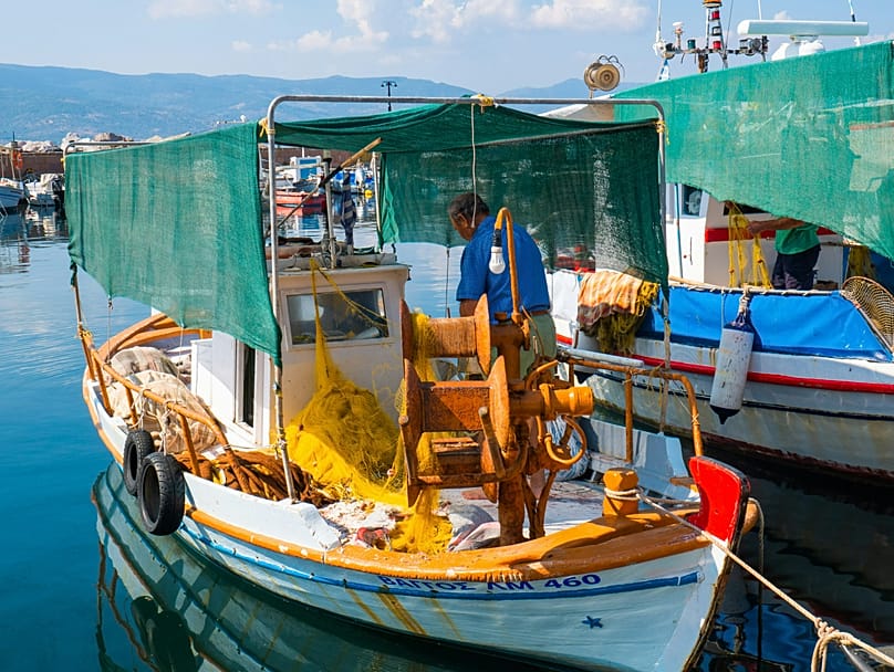 Coming in second is Lesbos in Greece