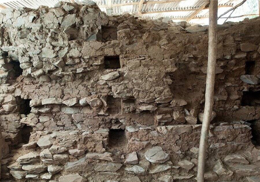Строителни техники на древния етиопски дворец